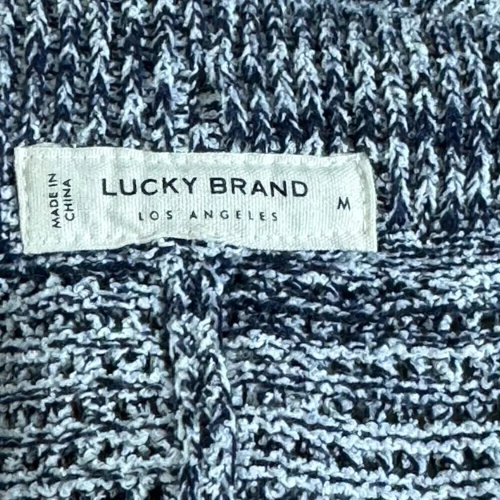 Lucky Brand Shorts Womens Medium‎ Tie Waist knit crotchet Coverup Casual Beach